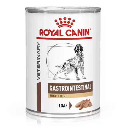 Royal Canin Veterinary VHN Dog Gastrointestinal High Fibre 410g Mokra Karma Pasztet Dla Psów z Zaburzeniami Trawienia