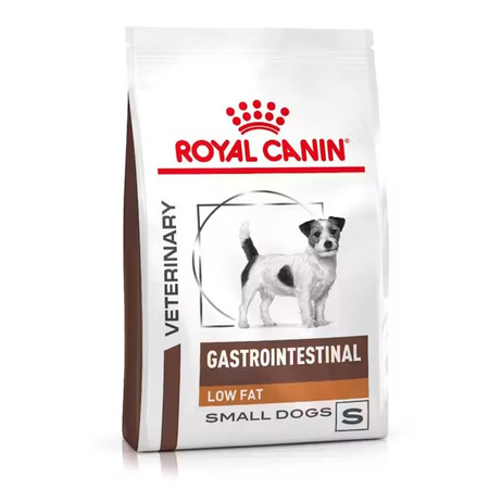 Royal Canin Veterinary VHN Dog Gastrointestinal Low Fat Small 1,5kg Sucha Karma Dla Psów Małych Ras z Zaburzeniami Trawienia