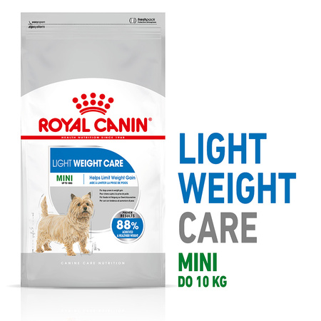 Royal Canin Mini Light Weight Care 3kg Karma Sucha Dla Psów Małych Ras Z Tendencją Do Nadwagi