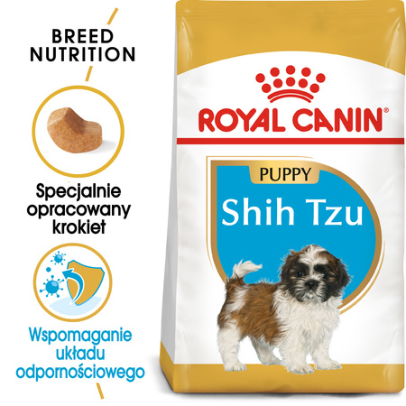 Royal Canin BHN Shih Tzu Puppy 1,5kg Karma Sucha Dla Szczeniąt Do 10 Miesiąca Rasy Shih Tzu