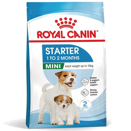 Royal Canin Mini Starter Mother & Babydog 8kg Karma Sucha Dla Suk W Ciąży I Okresie Laktacji Oraz Szczeniąt Ras Małych