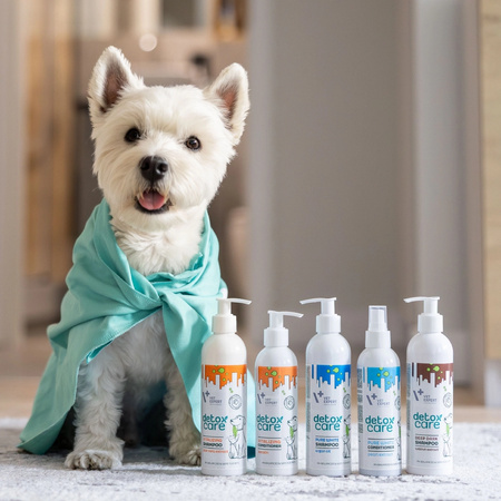 Vet Expert Detox Care Pure White Shampoo 250ml Szampon Dla Psów i Kotów z Jasną Sierścią