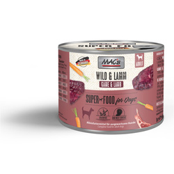 MAC's Dog Bezzbożowa Mokra Karma Dla Psa z Dziczyzną i Jagnięciną 200g