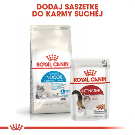 Royal Canin Indoor Apetite Control 2kg Karma Sucha Dla Kotów Dorosłych Przebywających W Domu Domagających Się Jedzenia