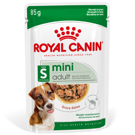 ROYAL CANIN SHN Mini Adult 12x85g karma mokra w sosie dla psów dorosłych, ras małych