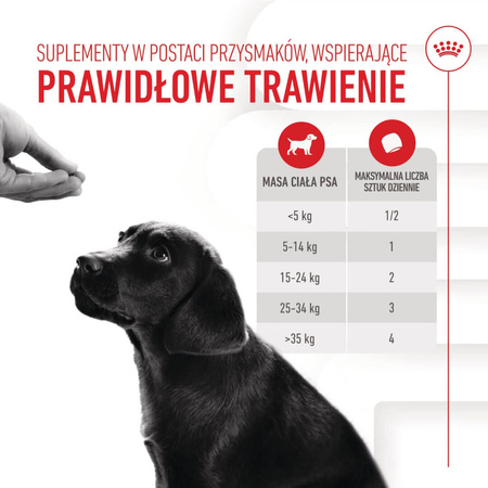 Royal Canin Supplements Dog Immunity & Digest Puppy 100g Suplementy W Postaci Przysmaków Wspierające Prawidłowe Trawienie I Odporność Szczeniąt