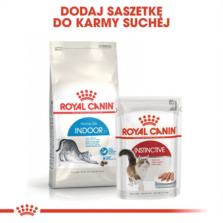 Royal Canin Indoor 27 Adult 10kg Sucha Karma Dla Dorosłych Kotów Niewychodzących