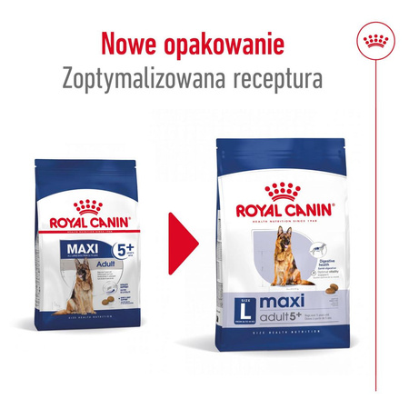 Royal Canin SHN Maxi Adult 5+ 15kg Karma Sucha Dla Psów Dojrzałych Od 5 Do 8 Roku Życia Ras Dużych