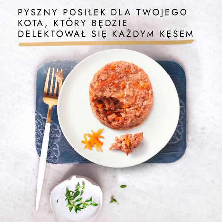 Purina Gourmet Gold Savoury Cake 48x85g Mokra Karma Dla Kotów Mix 4 Smaków