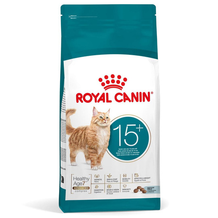 Royal Canin Ageing 15+ Karma Sucha 4kg Dla Kotów Dojrzałych Powyżej 15 Roku Życia