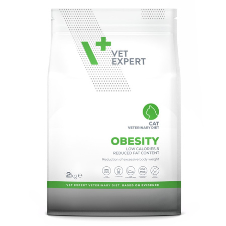 Vet Expert Obesity Sucha Karma Dietetyczna Dla Kota Z Drobiem 2kg Redukcja Masy Ciała