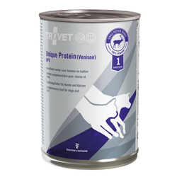 Trovet Unique Protein UPV 400g Mokra Karma Uzupełniająca Dla Psów i Kotów z Jeleniem
