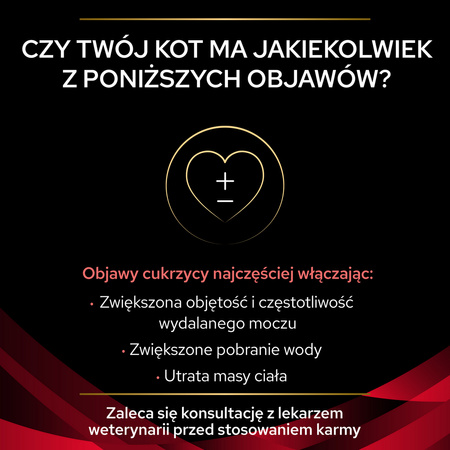 Purina Pro Plan Veterinary Diets Feline DM Diabetes Management Sucha Karma Dla Kota 1,5kg Redukcja Glukozy