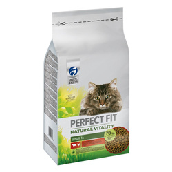 Perfect Fit Natural Vitality Sucha Karma Dla Kotów Z Wołowiną i Kurczakiem  6kg