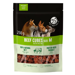 PetRepublic Kostki Treserki 250g Przysmak Treningowy Dla Psa Z Wołowiną Rozmiar M