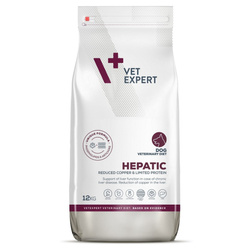 Vet Expert Hepatic 12kg Sucha Karma Weterynaryjna z Drobiem Dla Psa Wspomaganie Funkcji Wątroby