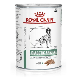 Royal Canin Veterinary VHN Dog Diabetic Low Carbohydrate S/O Loaf 410g Mokra Karma Pasztet Dla Psów Kontrola Cukru