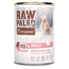 Raw Paleo Adult Monoprotein 400g Mokra Karma Dla Psa z Wieprzowiną