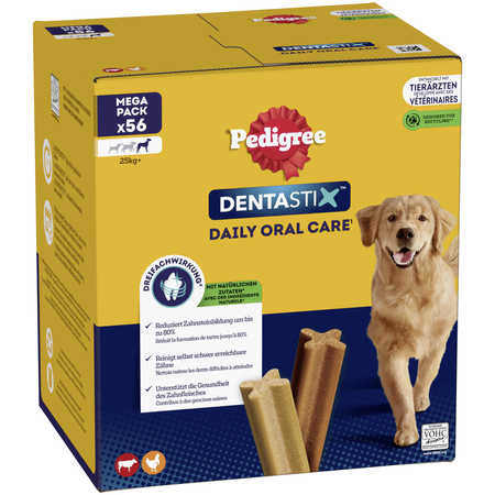 Gryzak dla psów Pedigree Dentastix Large duże rasy 56-pack (8x270g)