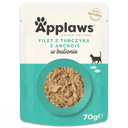 Applaws Cat Mokra Karma Dla Kota 70g Tuńczyk Z Anchois W Bulionie