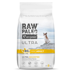 Raw Paleo Ultra Turkey Mini Adult 2kg Monoproteinowa Sucha Karma Z Indykiem Dla Psów Małych Ras