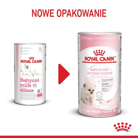 Royal Canin Babycat Milk 300g Preparat Mlekozastępczy Dla Kociąt Od Urodzenia Do Odsadzenia Od 0 Do 2 Miesiąca Życia