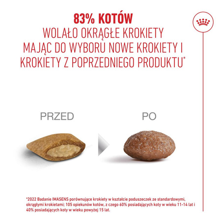 Royal Canin Ageing 15+ Karma Sucha 4kg Dla Kotów Dojrzałych Powyżej 15 Roku Życia