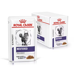 Royal Canin Veterinary Neutered Balance 12x85g Mokra Karma Dla Kotów Po Sterylizacji Lub Z Tendencją Do Nadwagi W Sosie
