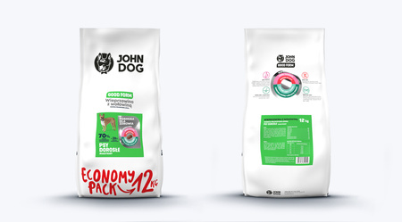 John Dog GOOD FORM ADULT MINI Wieprzowina z Wołowiną 12kg - sucha karma dla psów