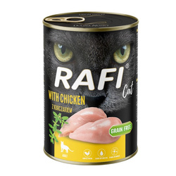 Rafi Cat Adult 400g Bezzbożowa Mokra Karma Dla Kota Z Kurczakiem