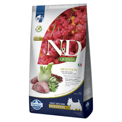 Farmina N&D Quinoa Dog Digestion 7kg Sucha Karma Dla Dorosłych Psów Małych Ras z Jagnięciną