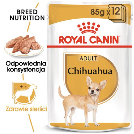 Royal Canin BHN Chihuahua Adult 12x85g Karma Mokra Pasztet Dla Psów Dorosłych Rasy Chihuahua