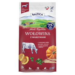 Baltica Smaki Regionów Wołowina Z Warzywami XS/S 3kg Sucha Karma Dla Psów Miniaturowych I Małych Ras