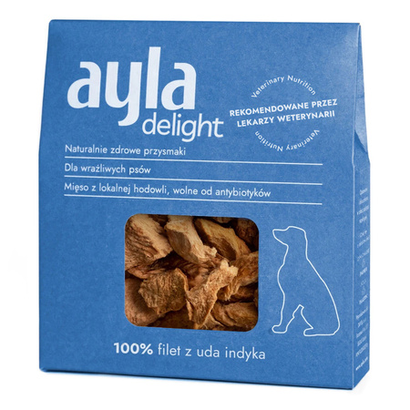 Ayla Delight Filet z Uda Indyka 28g Liofilizowany Przysmak Dla Psa 100% Mięsa