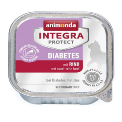 Animonda Integra Protect Diabetes 100g Mokra Karma z Wołowiną Dla Kota z Cukrzycą