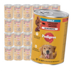 Pedigree Z Wołowiną I Wątróbką W Galaretce 24x400g Dla Dorosłych Psów Mokra Karma