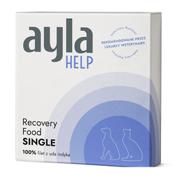 Ayla Help Recovery Food Single 38g Liofilizowana Żywność Regeneracyjna Dla Psów i Kotów Filet Z Uda Indyka