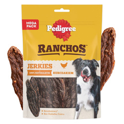 Pedigree Ranchos Jerkies z Kurczakiem 180g Naturalny Przysmak Dla Psa