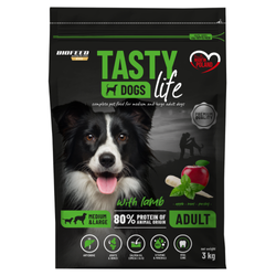 Biofeed Tasty Dogs Life Adult 3kg Sucha Karma Dla Dorosłych Psów Średnich I Dużych Ras Z Jagnięciną