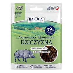 Baltica Naturalny Hipoalergiczny Przysmak Treningowy Dla Psa Półmiękki z Dziczyzną 30g