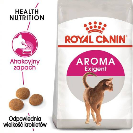 Royal Canin Exigent Aromatic Attraction 2kg Karma Sucha Dla Kotów Dorosłych Wybrednych Kierujących Się Zapachem