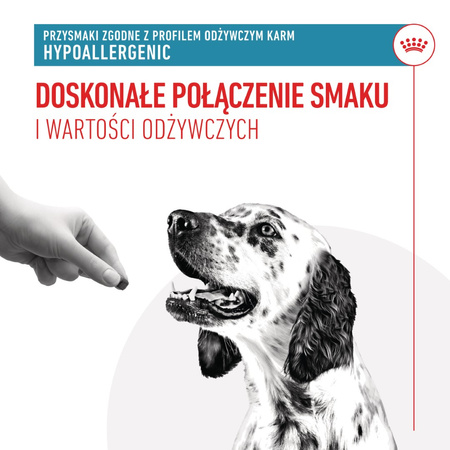 Royal Canin Dog Hypoallergenic Treats 230g Hipoalergiczny Przysmak Dla Psów Dorosłych