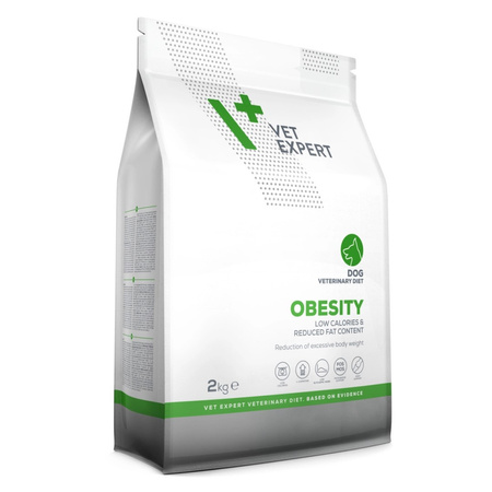 Vet Expert Obesity Sucha Karma Weterynaryjna Dla Psa Z Drobiem 2kg Redukcja Masy Ciała