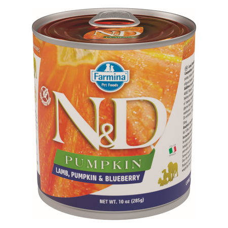 Farmina N&D Dog Lamb Pumpkin Blueberry 285g Mokra Karma Dla Dorosłych Psów Z Jagnięciną Dynią I Borówką