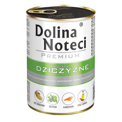Dolina Noteci Premium Mokra Karma Dla Psa Bogata W Dziczyznę Puszka 400g