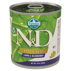 Farmina N&D Dog Prime Lamb Blueberry 285g Karma dla Psa z Jagnięciną i Borówkami