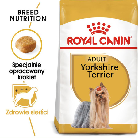 ROYAL CANIN Breed Health Nutrition ADULT YORKSHIRE TERRIER 7,5kg sucha karma dla yorka