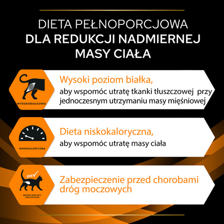 Purina Pro Plan Veterinary Diets OM Obesity Management 1,5kg Sucha Karma Dla Kota Z Nadwagą
