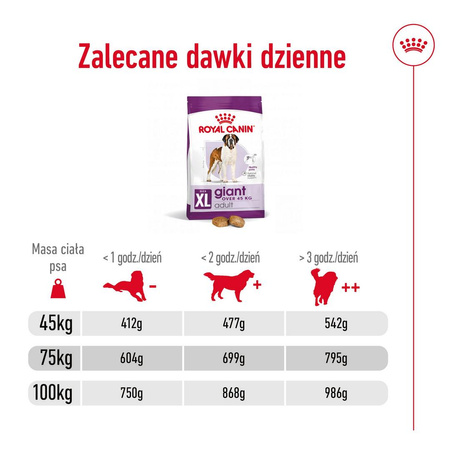 Royal Canin Giant Adult 15kg Karma Sucha Dla Psów Dorosłych Od 18/24 Miesiąca Życia Ras Olbrzymich