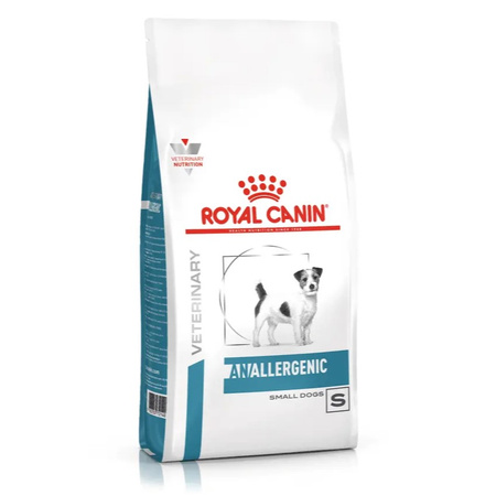 Royal Canin Veterinary VHN Dog Anallergenic Small 1,5kg Sucha Karma Dla Psów Małych Ras z Nietolerancją Pokarmową